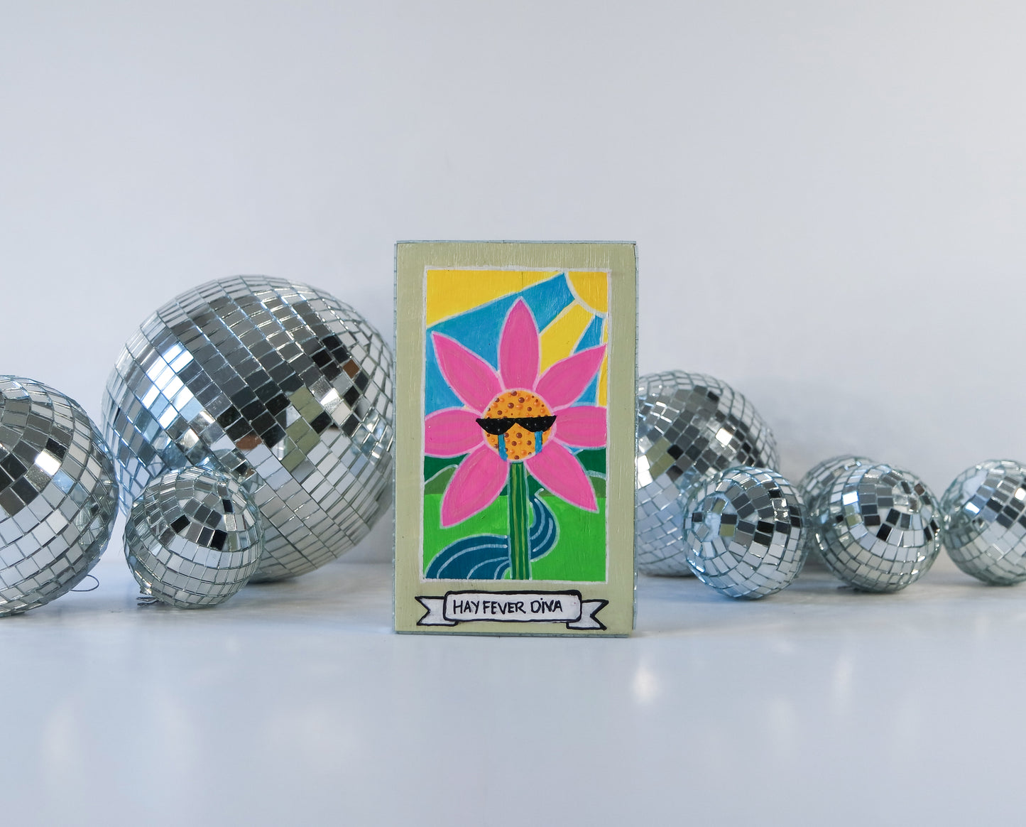 Tarot card style mini artworks